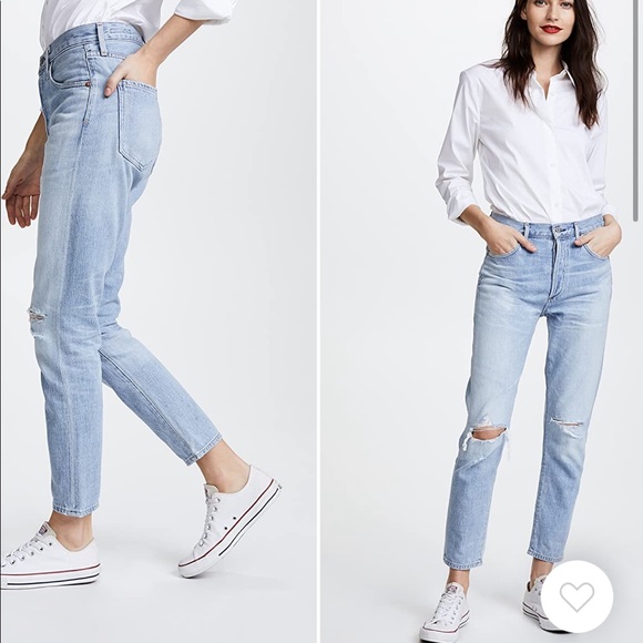 Citizens of Humanity - Liya High Rise in Torn Sz 22/23 - Picture 2 of 7